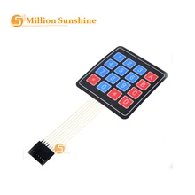 1 peças 16 clave interruptor de membrana teclado 4x4, matriz de teclado para arduino kit diy