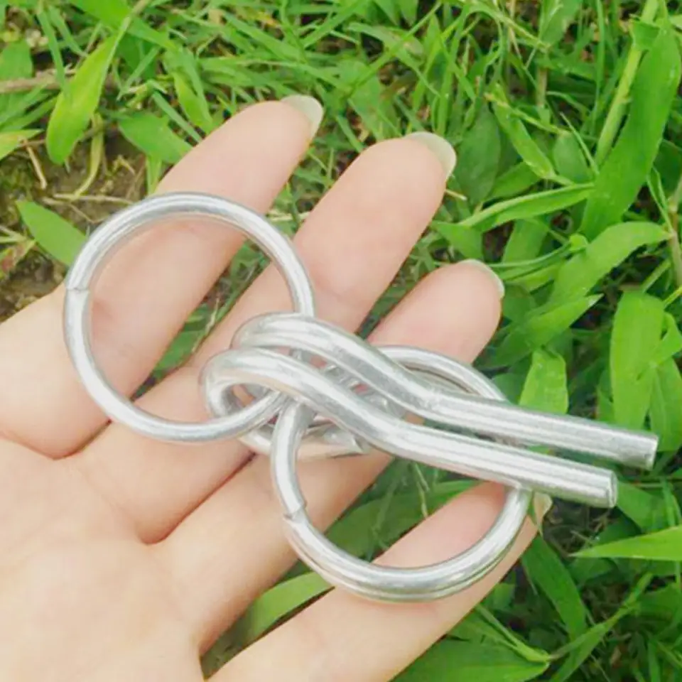 Tent Pole Repair Kit Maxmoral 4PCS Replacement Tent Grommet Pins 5mmx50mm Double Needle Nail Ring Ultra-Light Aluminum Tent Pole Connector Outdoor Hiking Travel Camping Repair Accessories Kit Lightweight Tent