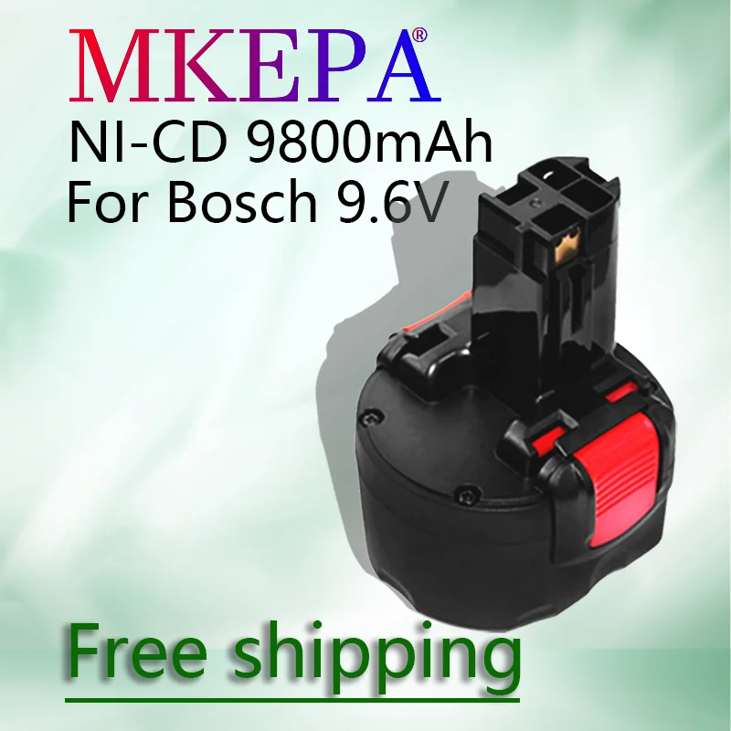 Новый аккумулятор bat048 9 6 в 48ah 68ah 98ah Ni Cd электроинструмент Bosch PSR 960 bh984 bat119 |