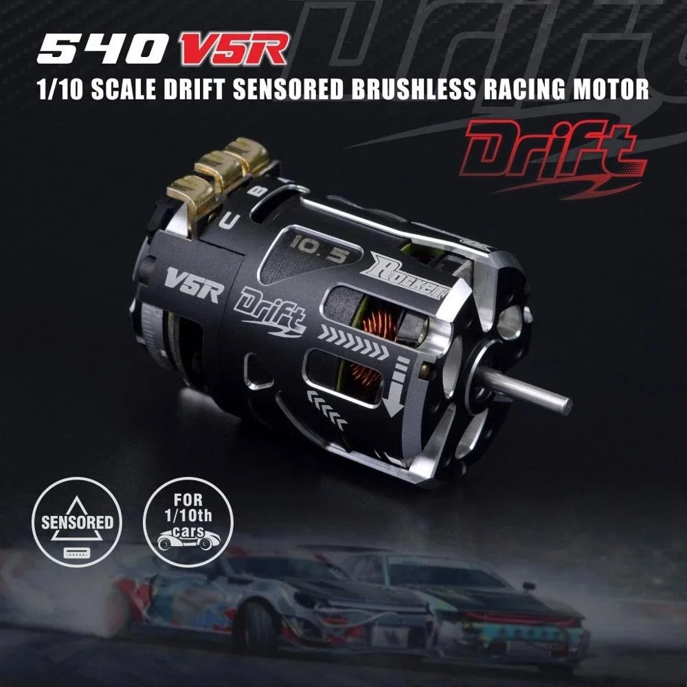 Сенсорный Бесколлекторный двигатель Rocket 540 V5R 3 5 T 4 6 7 8 9 10 13 для модификации в