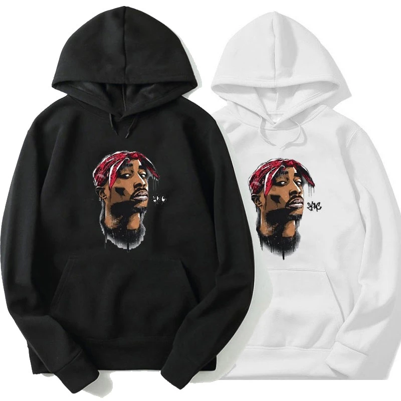 Sudadera con capucha de rapero 2Pac Tupac para hombre y mujer, ropa con estampado de sudaderas geniales para adolescentes, Hip hop, contaminantes|Sudaderas con capucha y sudaderas| - AliExpress
