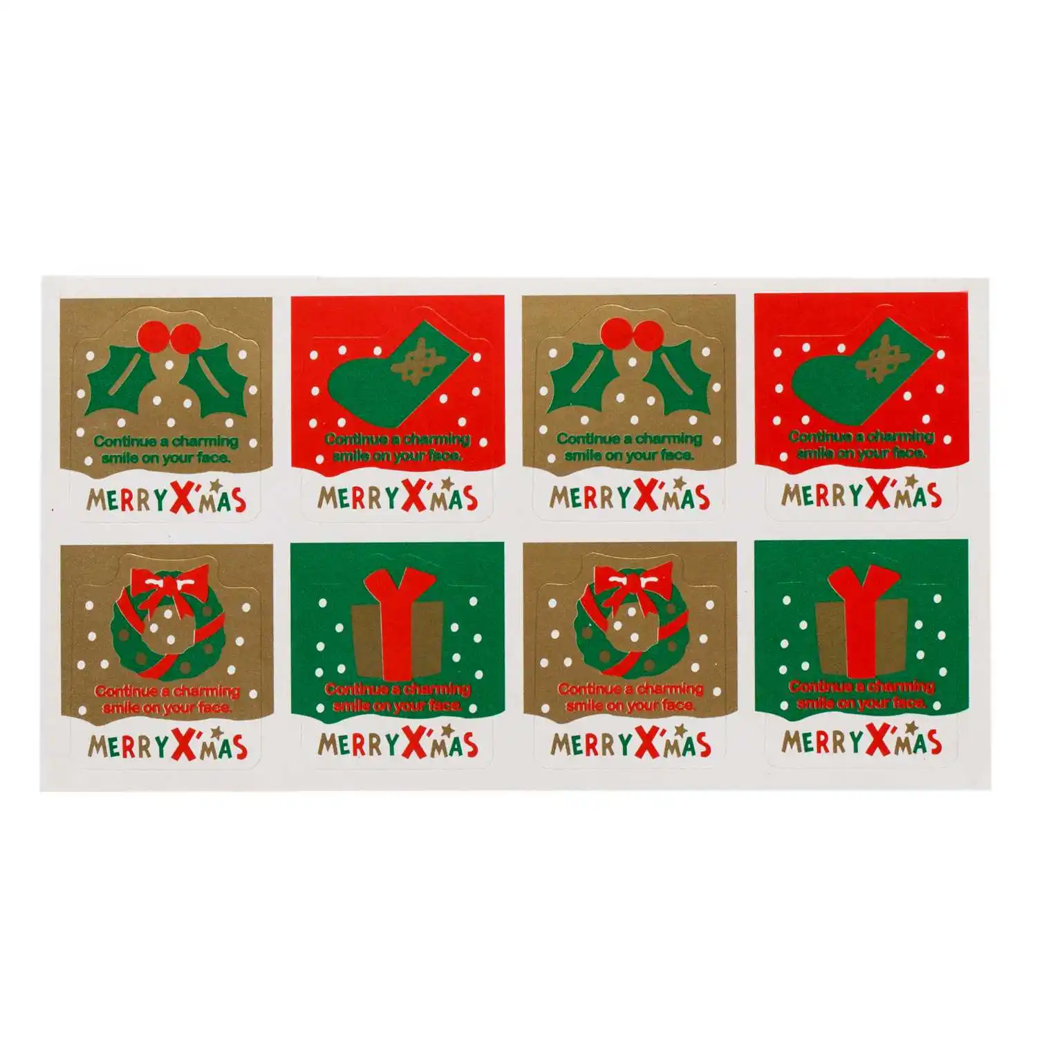 No.9 40pcs 30x25mm Смешанные Горячие Рождественские тематические бумажные уплотнительные этикетки, наклейки, подарочные конверты, вечерние коробки, уплотнения, открытки, оформление фото, уплотнение - Цвет: No.9 40pcs 30x25mm