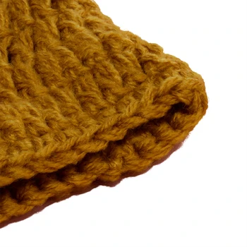 

Cute Baby Infant Newborn Hat Handmade Crochet Cowboy Cap Photography Props R9UE