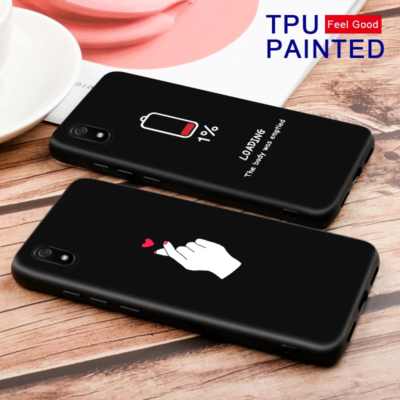 

Phone Case For Xiaomi Note 7 Pro Case on the Redmi 7 a 7A Cover Funny Painted TPU Soft Silicone For Redmi Note 7 Pro Case Cover