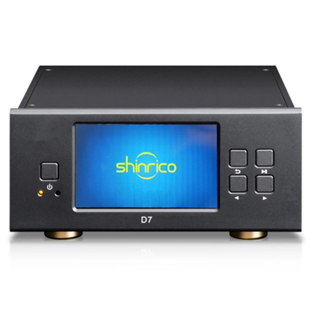 XRK (Shinrico) D7 24 бит 192K цифровой поворотный стол выход SACD/DSD/HIFI без потерь Музыкальный плеер AC110V/220 вход