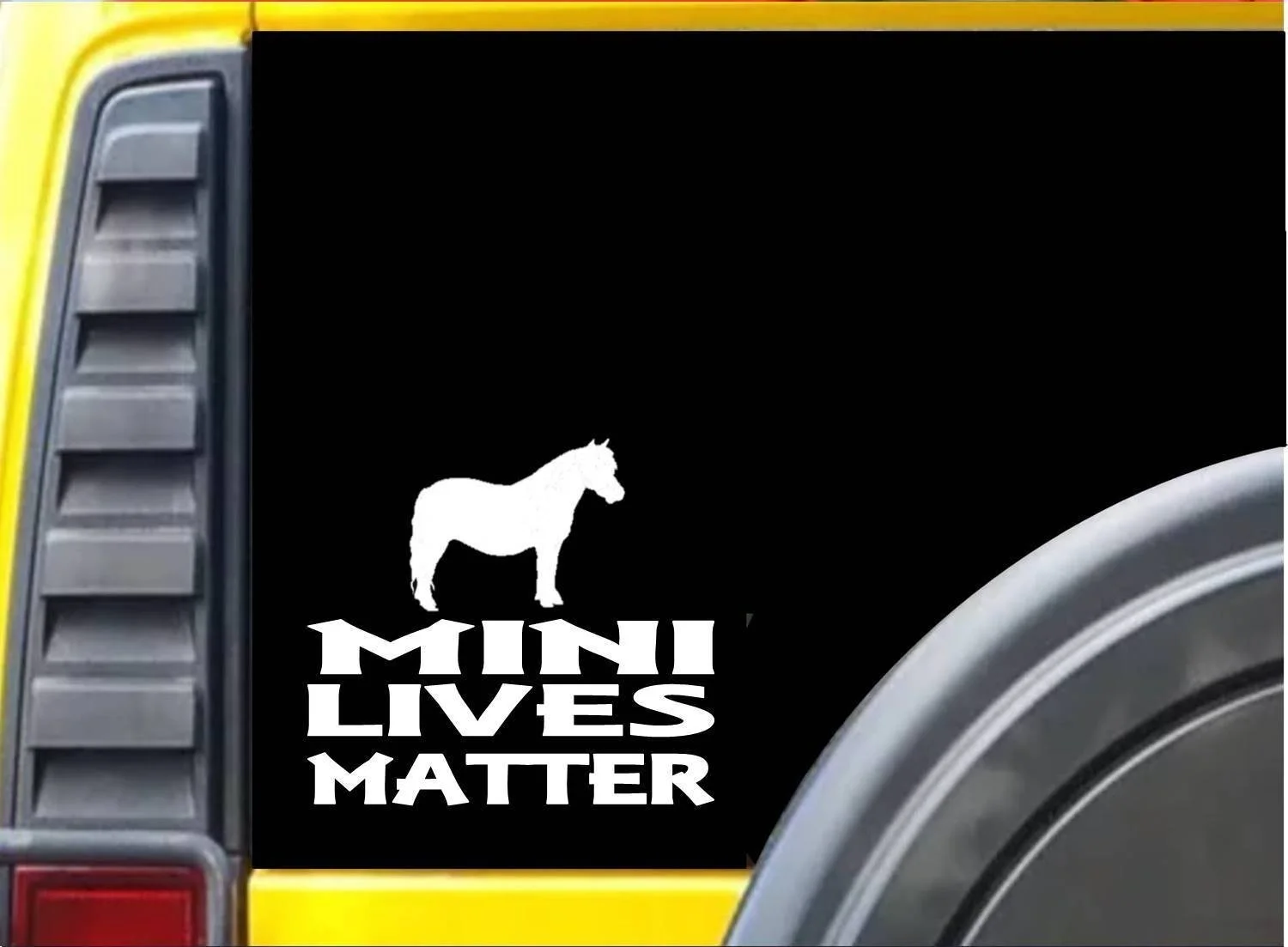 Мини-Лошадь живет материя Стикеры k139 6 дюйм, миниатюрный переводная картинка с лошадью наклейка на компьютер