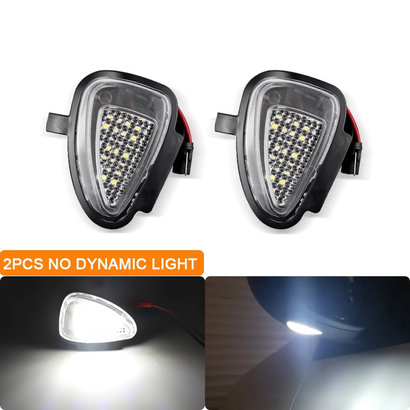 2PCS No Error LED Under Mirror Light/Puddle Light For VW Passat B7 2011~ 2019 Golf 6 GTI 2009 ~ Led Courtesy Lights | Автомобили и