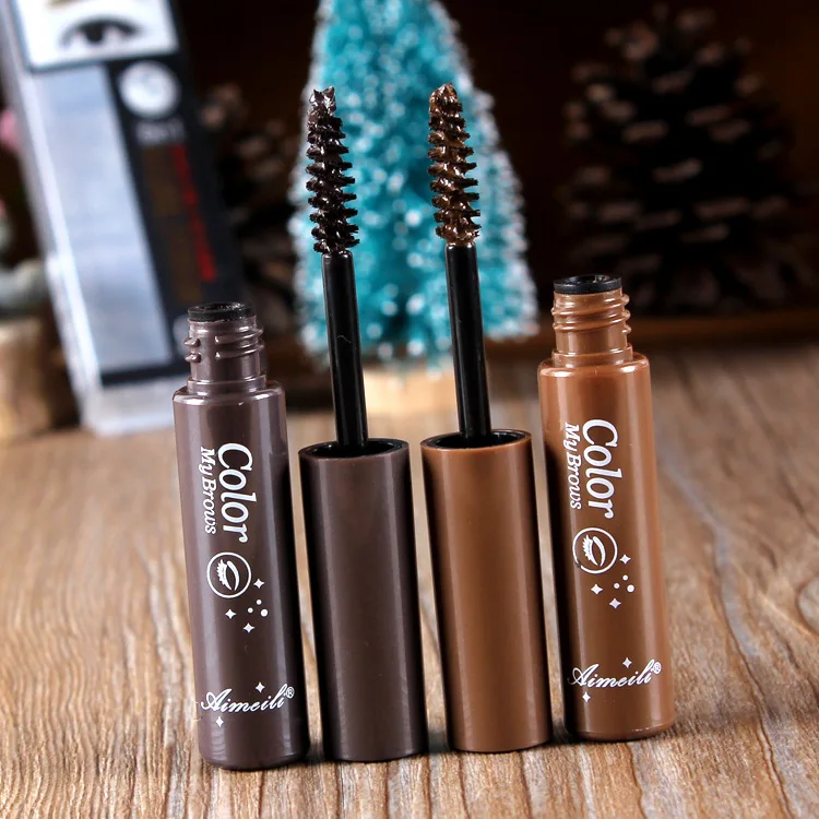 Стерео гель для бровей Feng водостойкий и устойчивый к поту стойкая не оставляющая