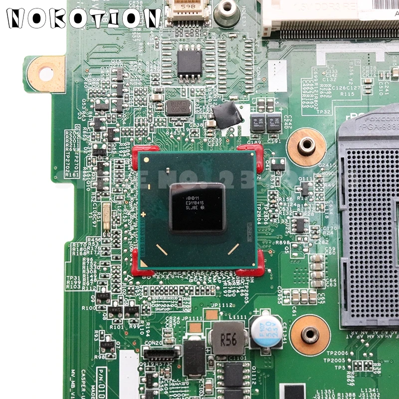 NOKOTION для материнской платы ноутбука hp Probook 6570B 8570B 686972-601 686972-001 основная плата SLJ8E HM76 GMA HD DDR3 полный тест