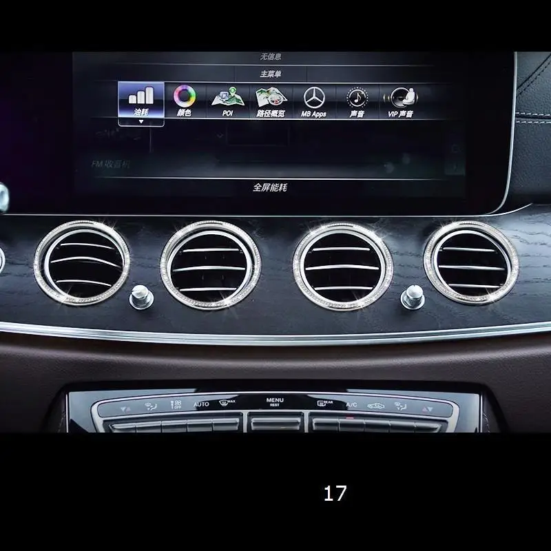 Автомобильная хромированная автомобильная система управления внутренние