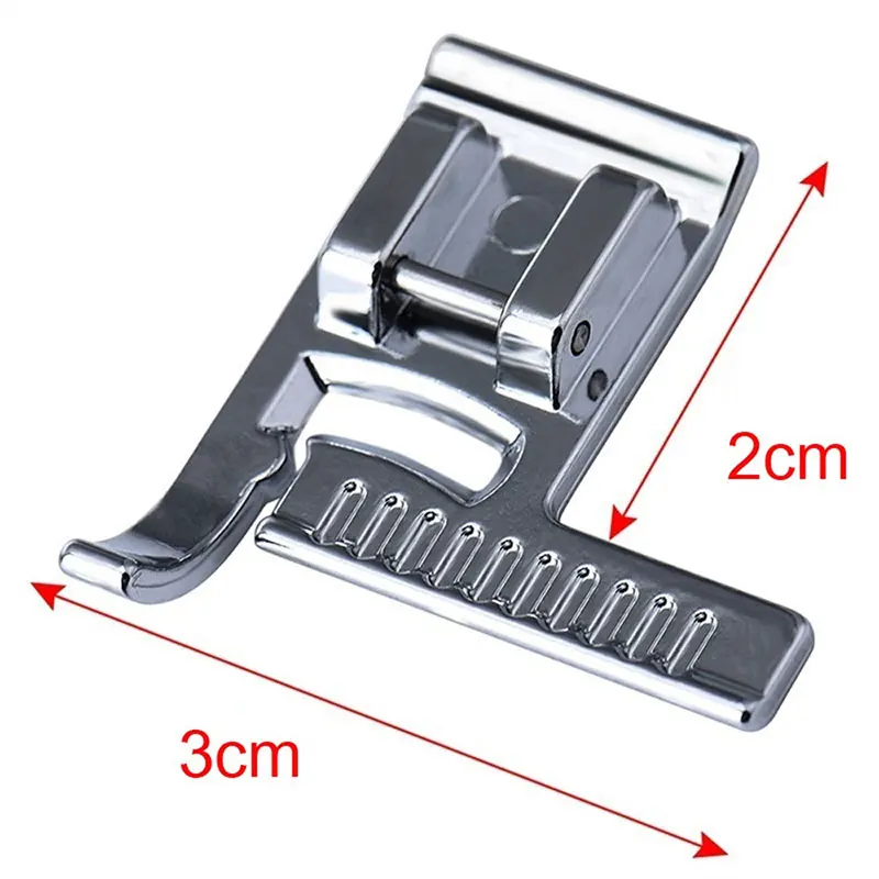 Направляющие прижимные лапки для швейных машин аксессуары для бытовой прижимной лапки DIY Швейные лапки с линейкой подходит для всех с низким хвостовиком оснастки