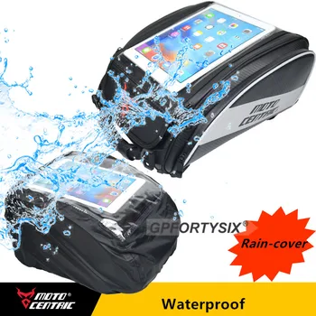 

MC Universal Motorcycle Bag Tank Bags Moto Multifunction Luggage Motorbike Oil Fuel Tank Bags Carbon Fiber Saddle Bags Put Ipad
