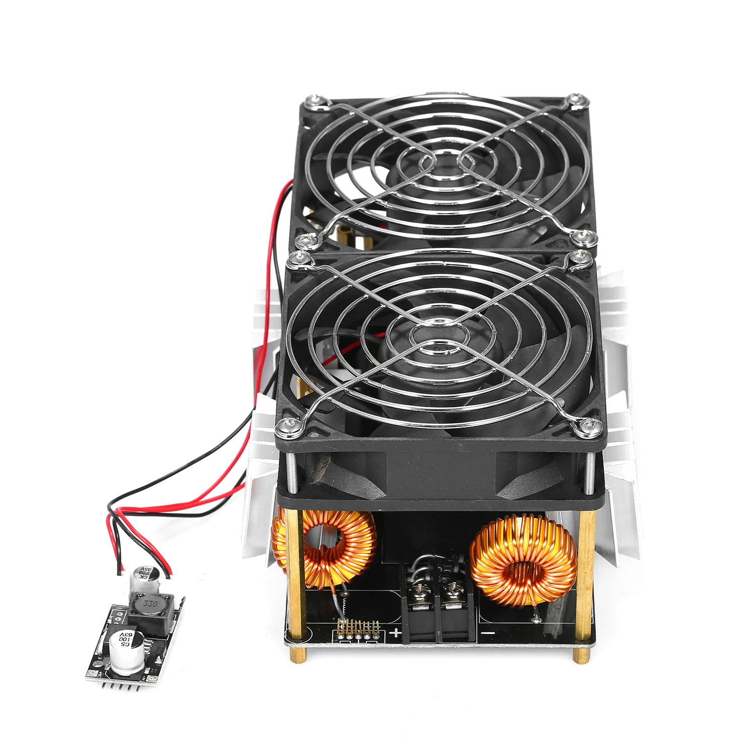 

1800W Induction Heater ZVS DIY Induction Heating Board Electronic Durable Low Voltage Module Plate PCB Induction Heater Tool