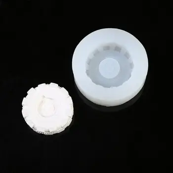 

4Pcs Round Tyre Shape Silicone Resin Mold Kit Jewelry Making Baking Tools