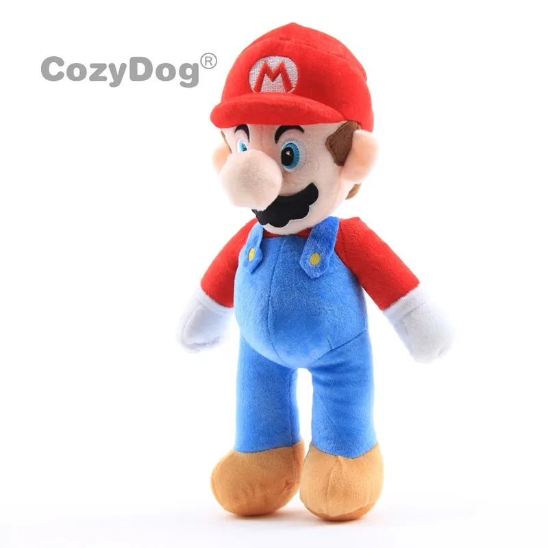 25-42 см Большой размер огненный Mario Luigi Плюшевые игрушки кукла Япония мультфильм Аниме Мягкие игрушки Детские Дети Рождество подарок на день рождения