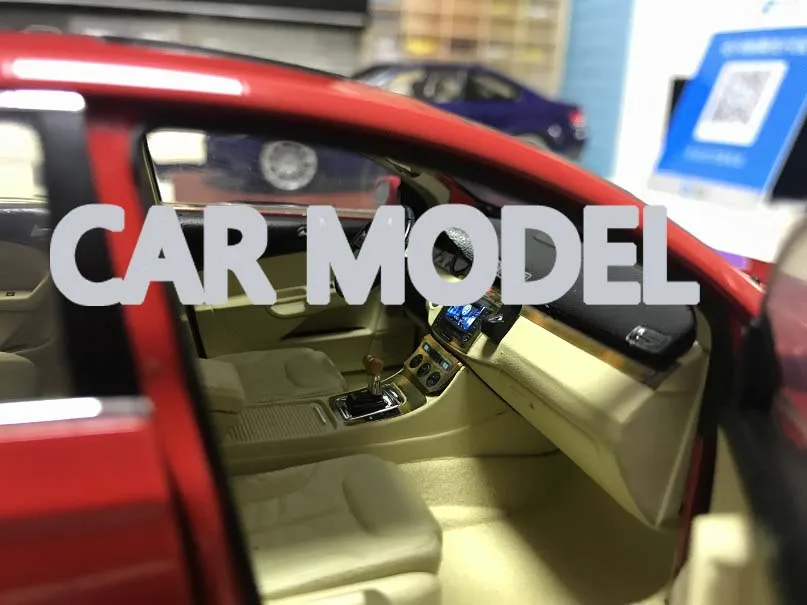 1:18 Масштаб сплав игрушечный транспорт Magotan PASSAT B6 красный автомобиль модель детская Игрушечная машина Оригинальные подлинные детские игрушки