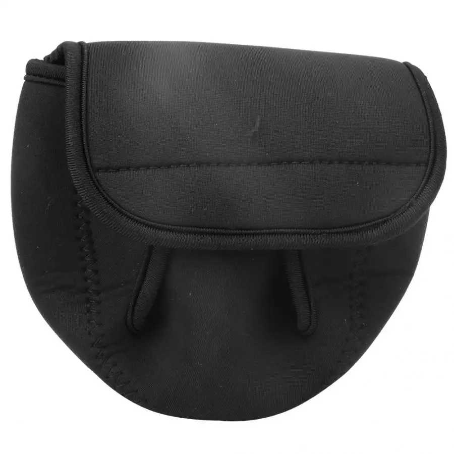

Fishing Reel Bag Portable Spinning Reel Bag Soft Cover Elastic With Hook&loop Fishing Outdoor Tackle Fly Fishing Reel Accessory