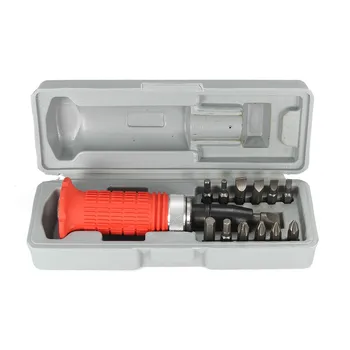 

Multi-purpose Impact Screwdriver Set Driver Carbon Steel Multi Bits Hammer Socket Repair Kit Storage Box Screwdriver Head Set