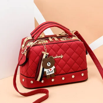 

2019 Autumn and Winter Women's Bag Trend New Single Shoulder Diagonal Small Bag Bolsa Feminina Fashion Handbag Small Square Bag