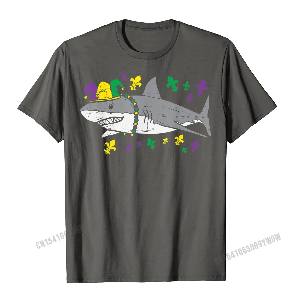 Fitness Tight Tops Shirts On Sale Crew Neck Design Short Sleeve Cotton Men's Tshirts cosie Tee Shirts Free Shipping Jester Shark Animal Lover Funny Mardi Gras Carnival Boys T-Shirt__222 carbon