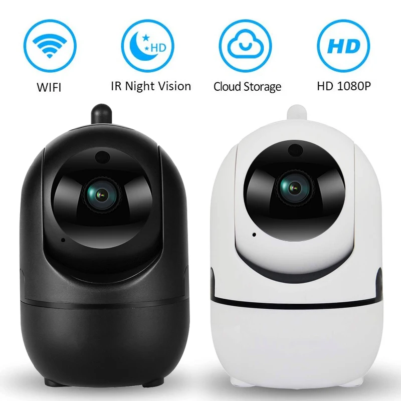 Беспроводная IP камера HD 1080P облачная Wi Fi умная домашняя наблюдения с