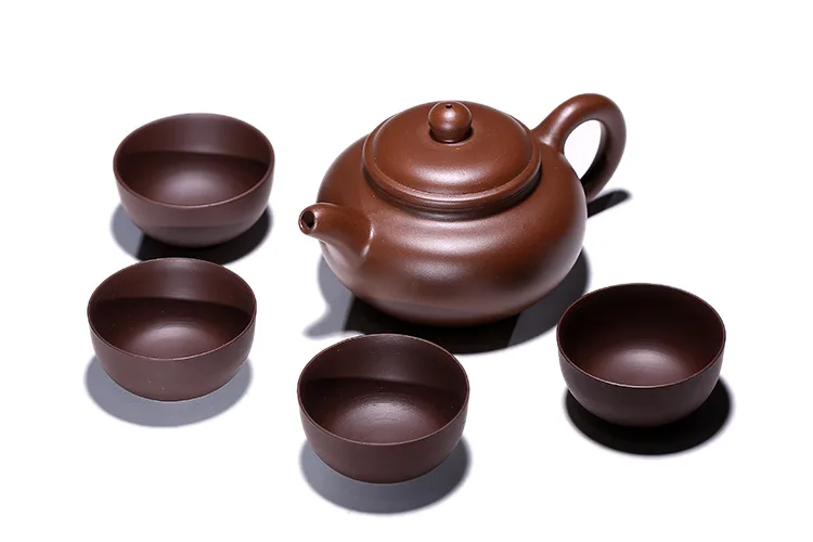 Чайный набор из исинской глины, чайный горшок из исинской глины высшего класса, домашний бизнес-набор, Подарочный глиняный набор, настраиваемый