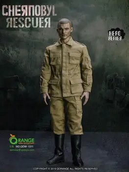

Best Sell QORANGE QOTOYS 1/6 Chernobyl Saviour Protective Uniform Shoes Toy for 12" Figure For Collection