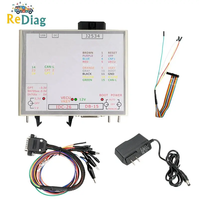 2019 Newest KTM Power Box for KTM JTAG Works For KTM ECU to J2534 Device Box KTM FLASH Free Shippin