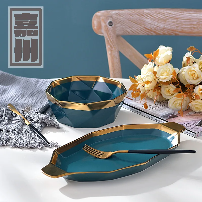 

JIAZHOU Nordic Creative Ceramic Bowl.