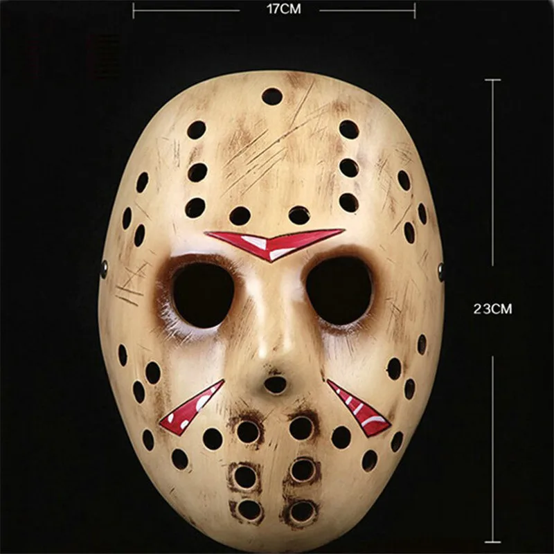 Jason Voorhees фильм ужасов Хоккей пятница 13th Смола страшная маска на Хеллоуин вечерние маски Рождество пати реквизит-повязка на глаз