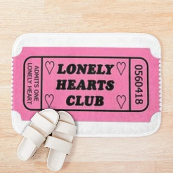 

Lonely Hearts Club Bath Mat Bath Mat Set Anti-slip Bathroom Carpet Shower Mat Absorbent Toilet Rug Foot Mat Bathroom Rug