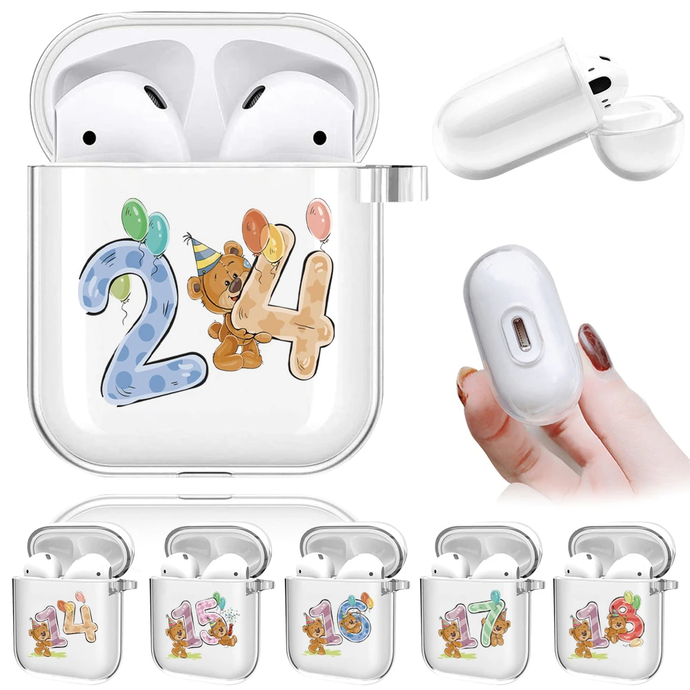 

Airpods Cases for Apple Airpods 1 / 2 Gen Soft Silicone Headphones Protective Case