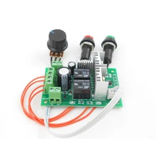 DC Motor Speed Controller Adjustable Potentiometer 6V 12V 24V 10A Push Rod Stepless Controller Forward Reverse Rotation PLC 0-5V