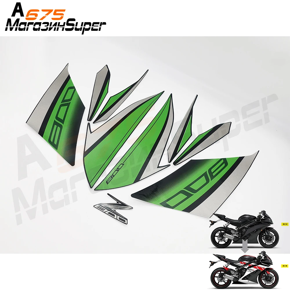 For Kawasaki Z800 2013 Stickers Decal Motorcycle Stickers and Decals DIY Stickers Car Sticker