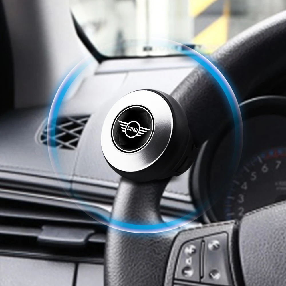 

Car Steering Wheel Knob Booster Ball Spinner Knob Power Handle Auxiliary For Mini Cooper CABRIO WORK S R50 R53 R56 R60 F55 F56