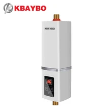 5500 Вт Электрический водонагреватель Мгновенный водонагреватель кран водонагреватель A-A89