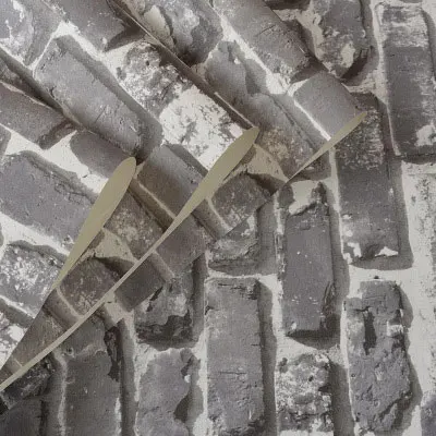 Modern Brick Wall Paper 3D Personalized Vintage Waterproof Wallpaper Roll for Shop Bar Background Walls Mural - Цвет: 56103
