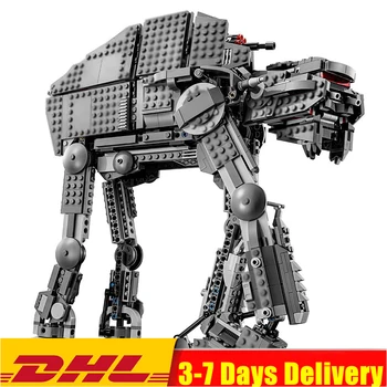

The First Order Heavy Assault Walker 1541Pcs Star Series Wars Building Blocks Brick Toy Gift Compatible 05130 75189