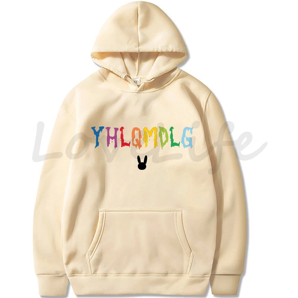 Sudadera con capucha de Bad Bunny para hombre y mujer, suéter informal Harajuku de gran tamaño, ropa de calle la moda, Otoño e Invierno - AliExpress