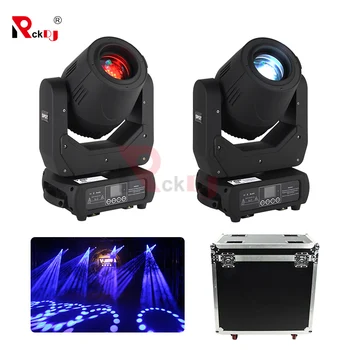 

2pcs With Flightcase 150w LED Spot Moving Head Light High Output White LED Stage Spot Moving Head Club Party Light