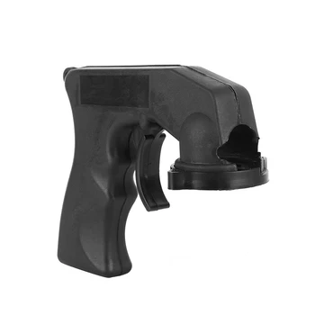 

1PC Spray Adaptor Aerosol Spray Gun Handle With Full Grip Trigger Locking Collar Car Maintenance