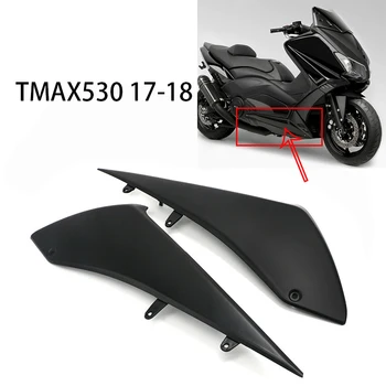 

2 Piece Motorcycle Left Right Under Side Fairings Panel Black Cover For Yamaha T-MAX TMAX 530 TMAX530 2017 2018 ABS Plastic