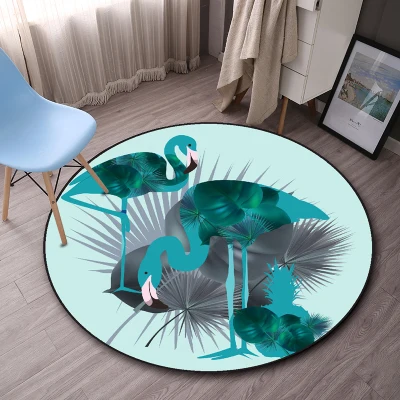 Геометрическая в нордическом стиле круглые ковры для гостиной детские спальни ковры и циновки компьютерный коврик на стул и на пол Cloakroom Tapetes