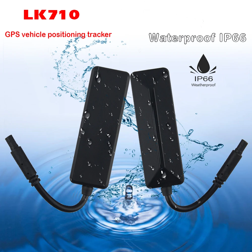 Real-time Tracking Device LK710 Mini GPS Tracker for Vehicle With Geo-fence Cut Oil Remotely Support History Route Playback
