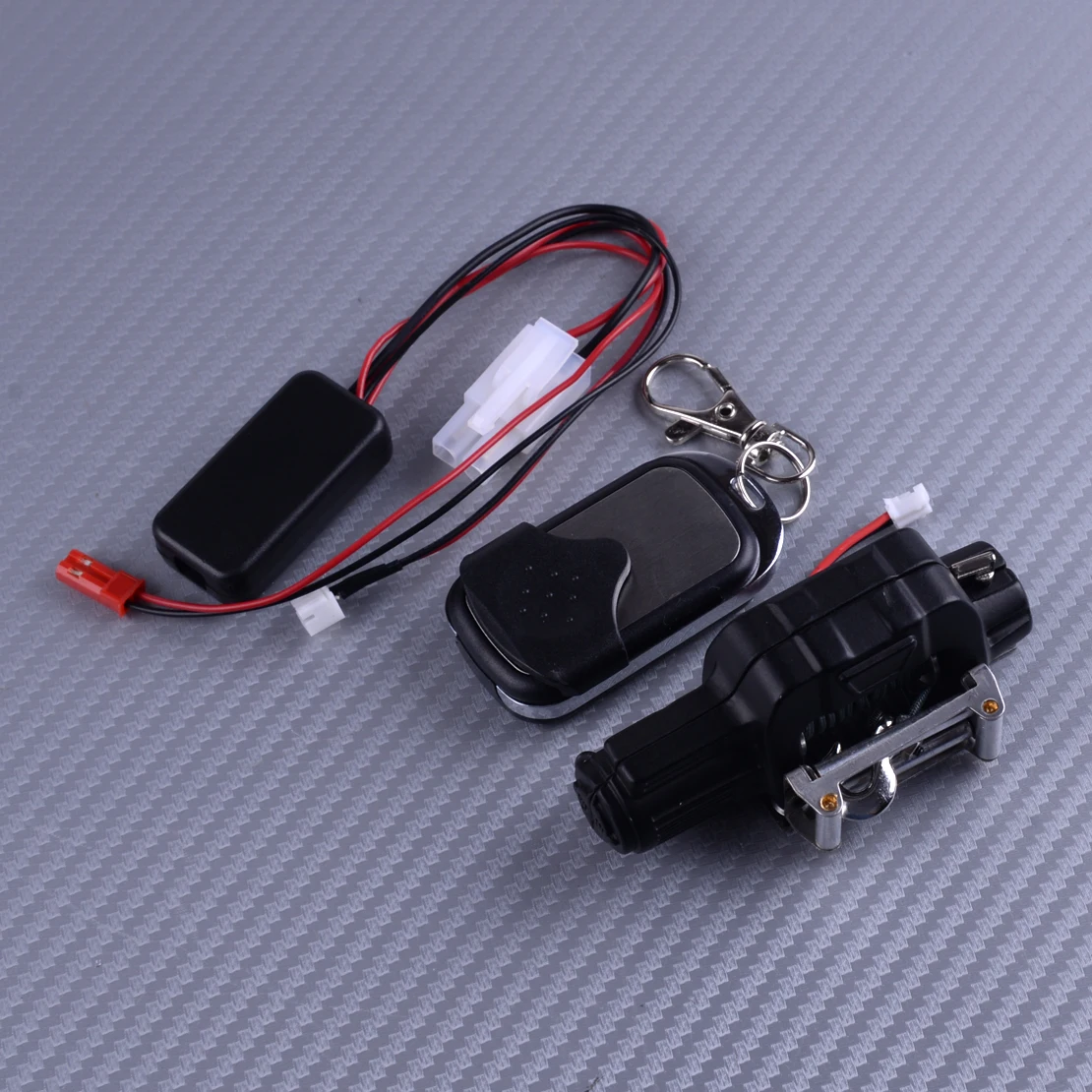 

LETAOSK вилка Автоматическая гусеничная лебедка тягового управления подходит для RC 1/10 Traxxas TRX-4 осевой SCX10 D90