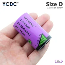 YCDC батарея размера D TL-5930 3,6 V 19000mAh CNC system PLC Промышленные литий-ионные батареи D