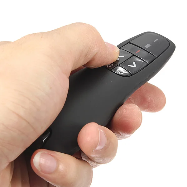 

R400 2.4GHz USB Wireless PPT RF Remote Control Presenter Laser Pointer PowerPoint Presentation Pen