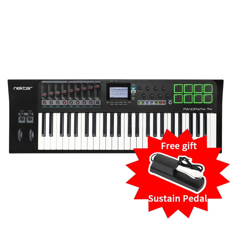 日本最大級 Nektar Panorama T4 Midiキーボード Www Dishut Kaltimprov Go Id
