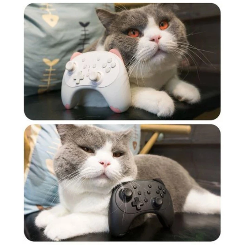 Controlador De Jogo Bonito Gato Pinos Apenas Um Gatinho Bobo