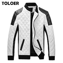 Мужские кожаные куртки, повседневные, высокое качество, классические, мотоциклетная, велосипедная куртка, мужские, плюс плотные пальто, весна-осень, chaqueta hombre
